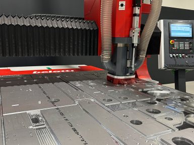 Usinage de l’aluminium avec centre CNC Belotti