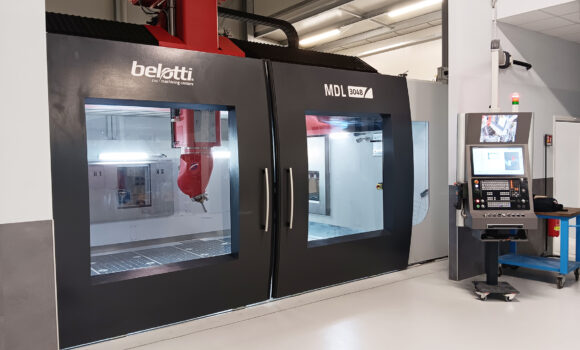 Belotti MDL 3048 CNC center at Dallara Automobili Headquarter