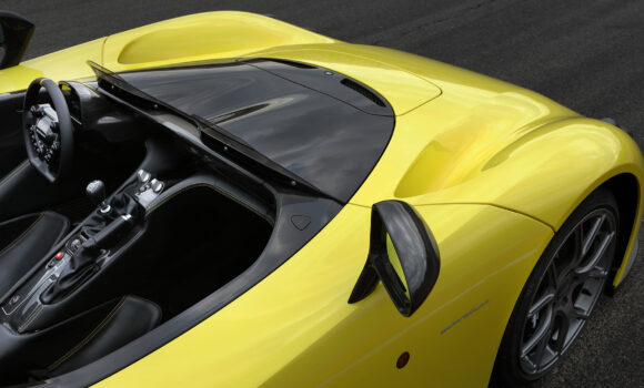 Dallara Stradale road supercar detail