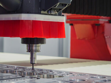 Aluminium plate machining with Belotti Nesting CNC center