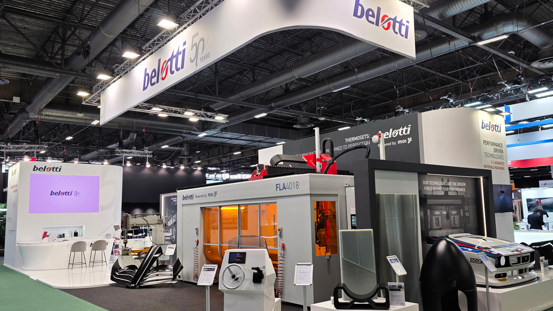 Belotti booth at Jec World 2026