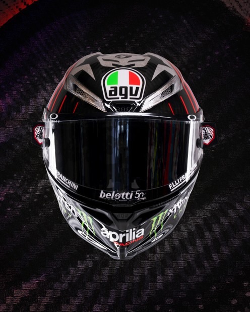 Bezzecchi special helmet for Belotti spa